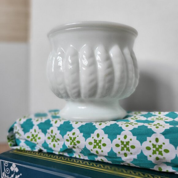 Randall Other - Vintage Randall Milk Glass planter vase Mid-Century Modern
